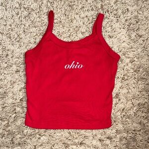 Ohio Red Women's Camisole Top